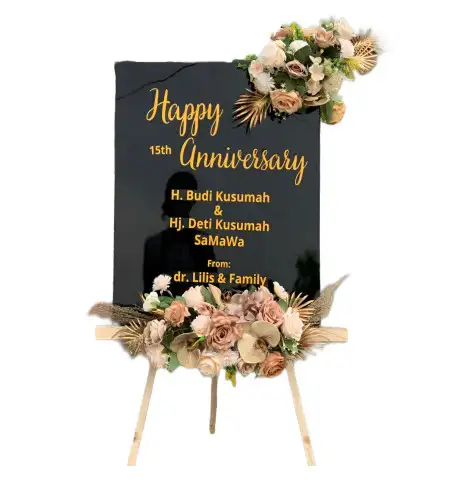 Papan Bunga Akrilik Laweyan